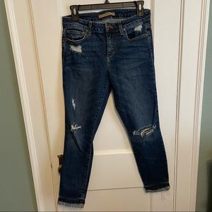 Joe’s Distressed Crop Jeans